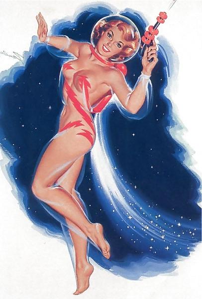 10P Vintage Pinups Bill Randall