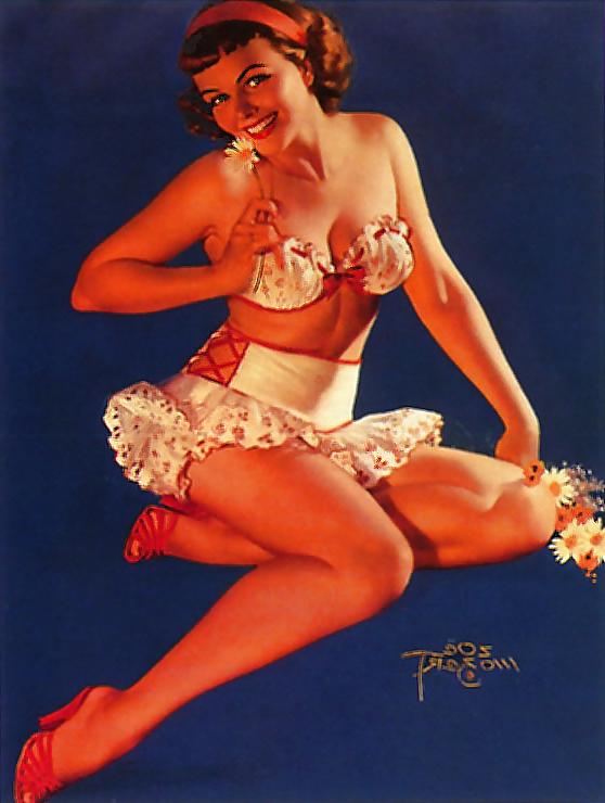 15P Vintage Pinups Zoe Mozert