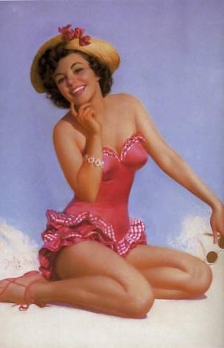 15P Vintage Pinups Zoe Mozert