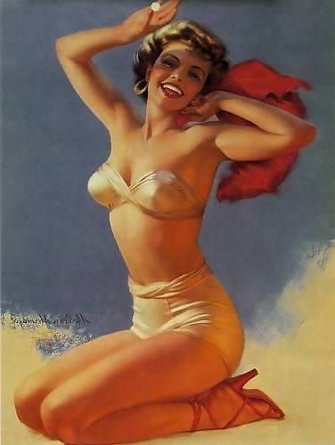 15P Vintage Pinups Zoe Mozert