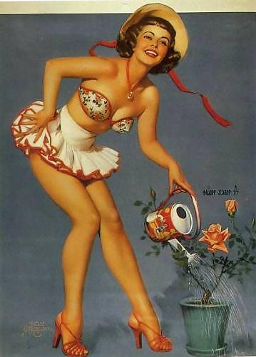15P Vintage Pinups Zoe Mozert