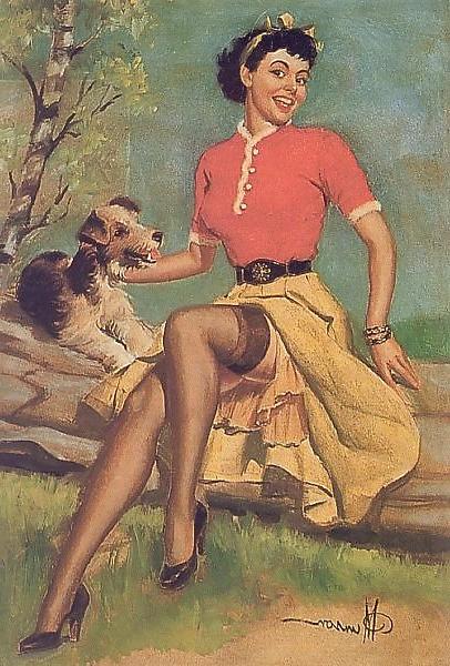 23P Vintage Pinups K O Munson