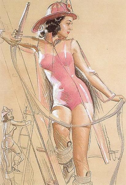23P Vintage Pinups K O Munson