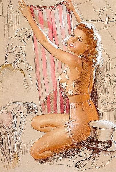 23P Vintage Pinups K O Munson