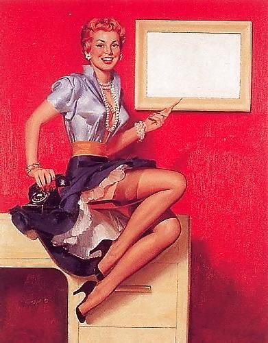 4P Vintage Pinups Robert Skemp