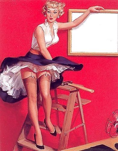 4P Vintage Pinups Robert Skemp