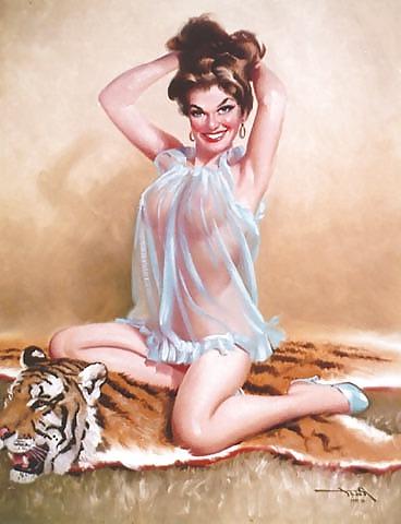 25P Vintage Pinups Donald Rust