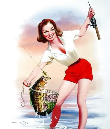 25P Vintage Pinups Donald Rust