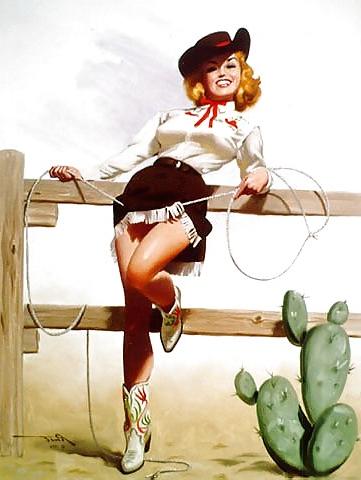 25P Vintage Pinups Donald Rust