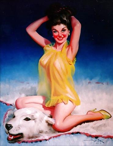 25P Vintage Pinups Donald Rust