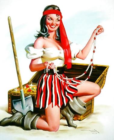 25P Vintage Pinups Donald Rust