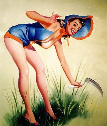 25P Vintage Pinups Donald Rust