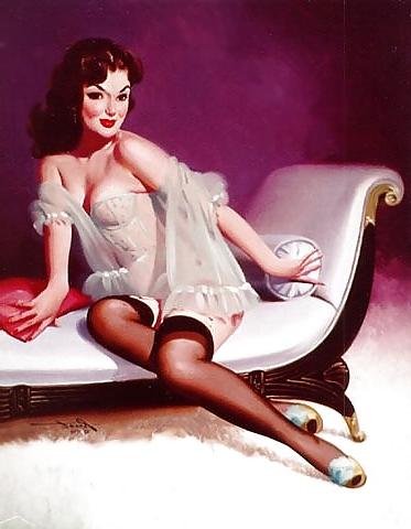 25P Vintage Pinups Donald Rust