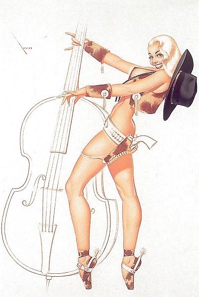 25P Vintage Pinups George Petty