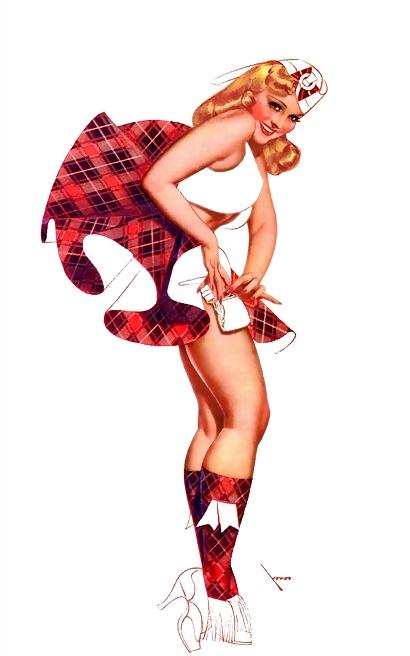 25P Vintage Pinups George Petty