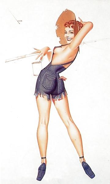 25P Vintage Pinups George Petty