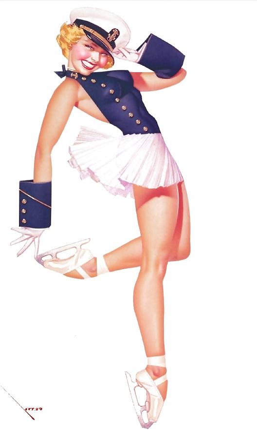 25P Vintage Pinups George Petty
