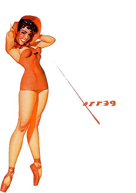 25P Vintage Pinups George Petty