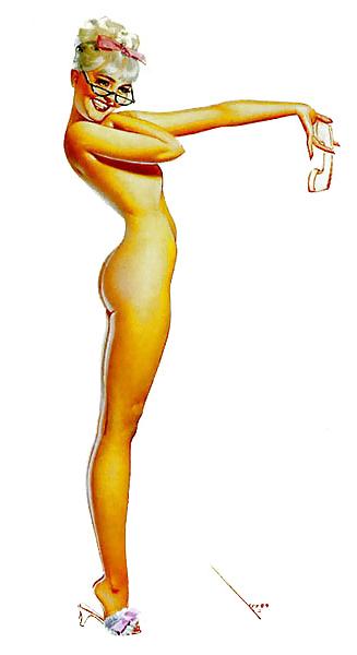 25P Vintage Pinups George Petty