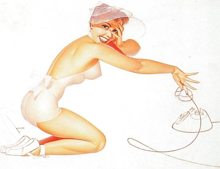 25P Vintage Pinups George Petty