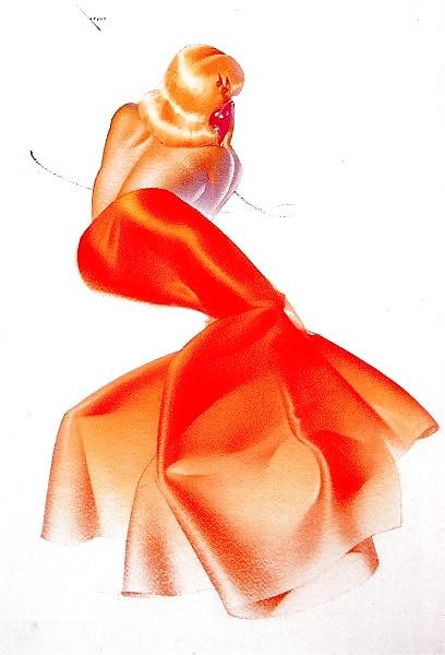 25P Vintage Pinups George Petty