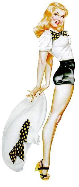 25P Vintage Pinups Alberto Vargas