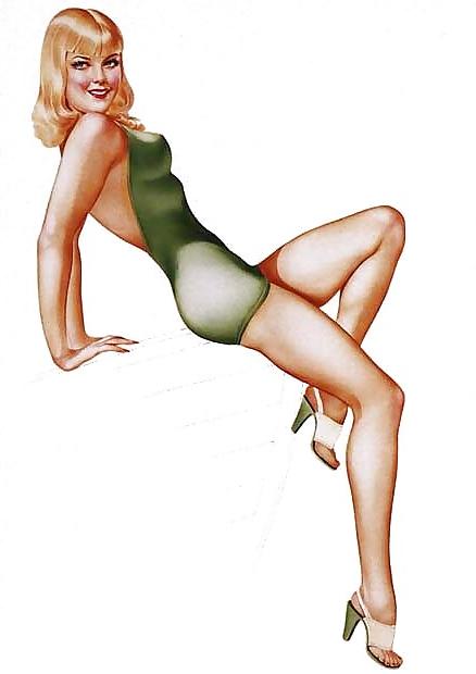 25P Vintage Pinups Alberto Vargas