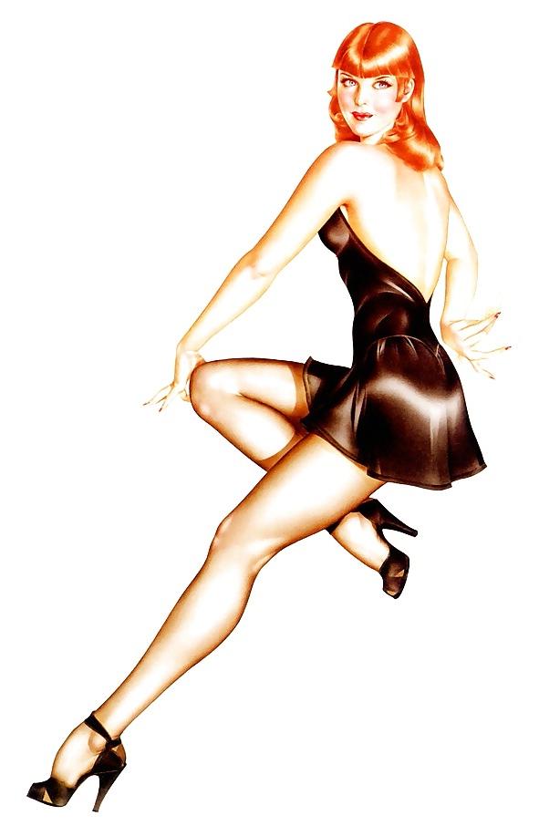 25P Vintage Pinups Alberto Vargas