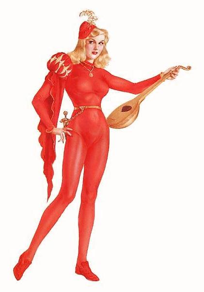 25P Vintage Pinups Alberto Vargas