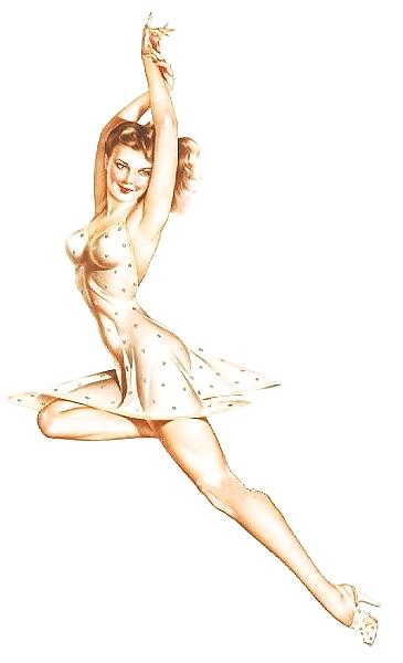 25P Vintage Pinups Alberto Vargas
