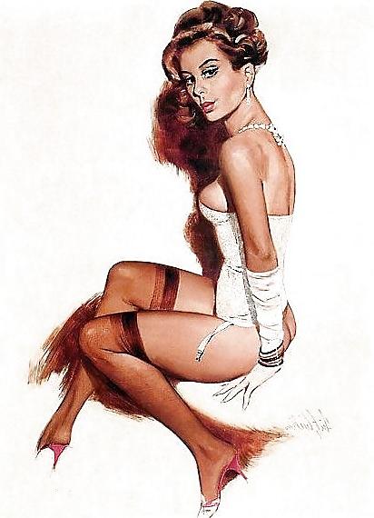 20P Vintage Pinups Fritz Willis