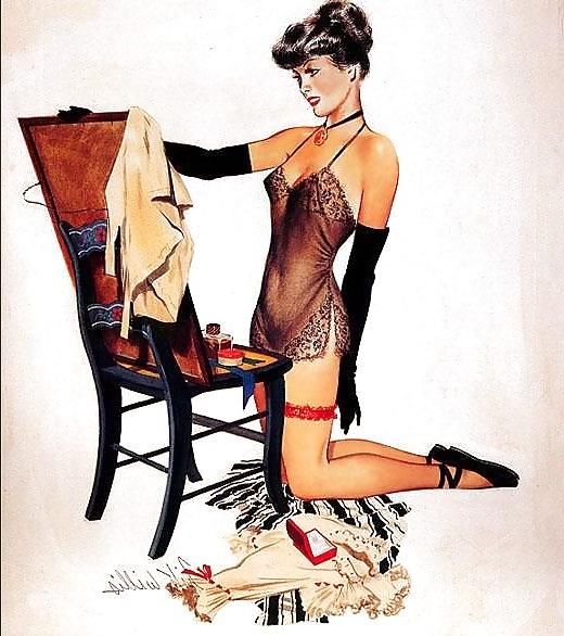 20P Vintage Pinups Fritz Willis