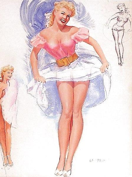 13P Vintage Pinups T.N. Thompson