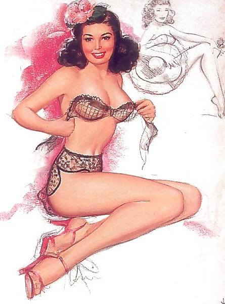 13P Vintage Pinups T.N. Thompson