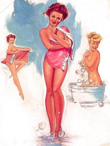 13P Vintage Pinups T.N. Thompson