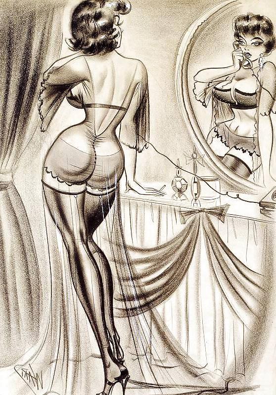 25P Vintage Pinups Bill Ward