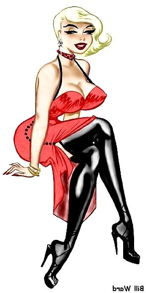 25P Vintage Pinups Bill Ward