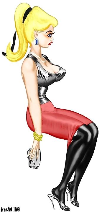 25P Vintage Pinups Bill Ward