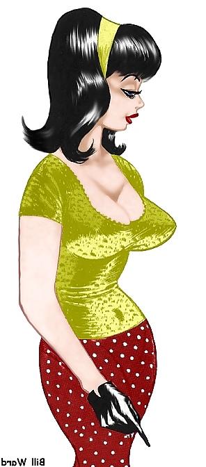 25P Vintage Pinups Bill Ward
