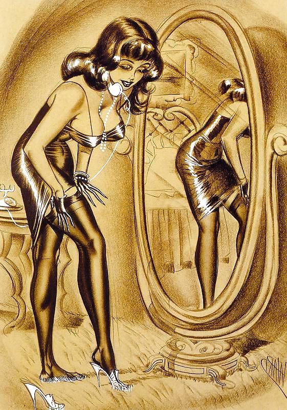 25P Vintage Pinups Bill Ward