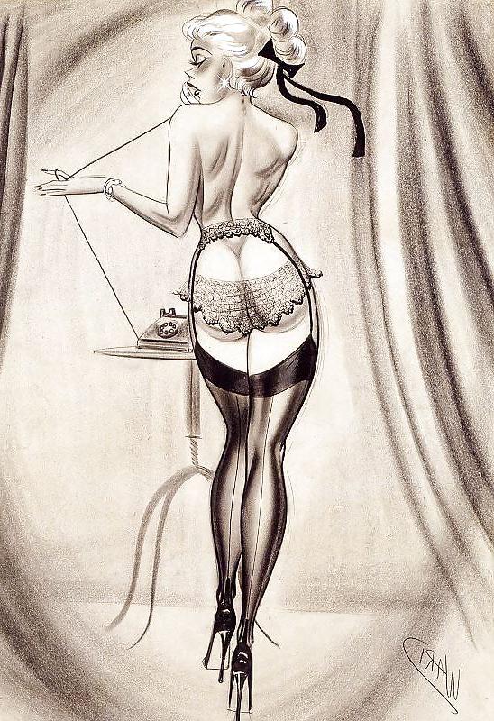 25P Vintage Pinups Bill Ward