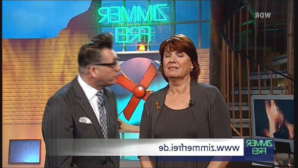 16P WDR Zimmer frei christine Westermann titten nippel oops