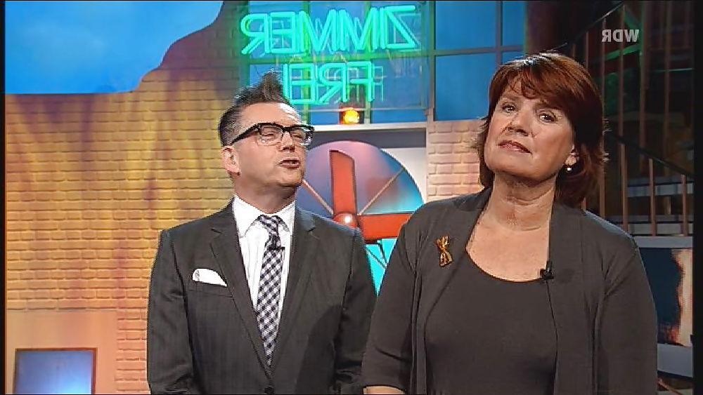16P WDR Zimmer frei christine Westermann titten nippel oops