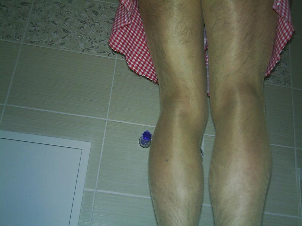 15P In tan pantyhose