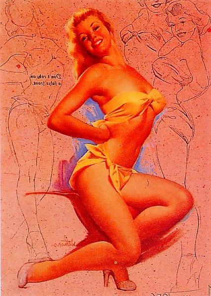 16P Vintage Pinups Ted Withers