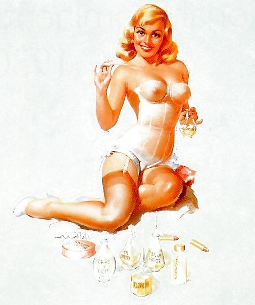 16P Vintage Pinups Ted Withers
