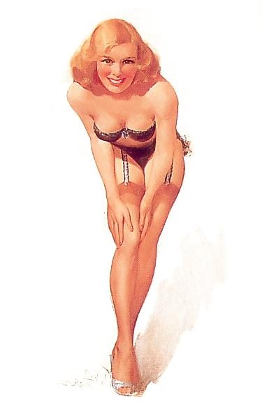 16P Vintage Pinups Ted Withers