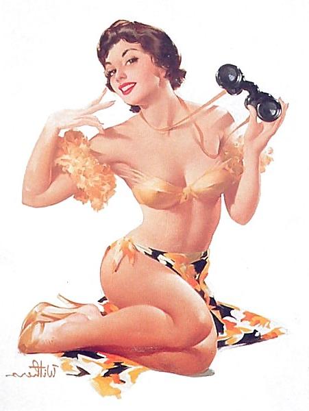 16P Vintage Pinups Ted Withers