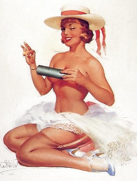 16P Vintage Pinups Ted Withers