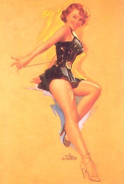 16P Vintage Pinups Ted Withers
